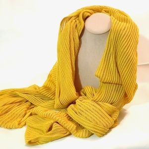 A new day scarf mustard colored